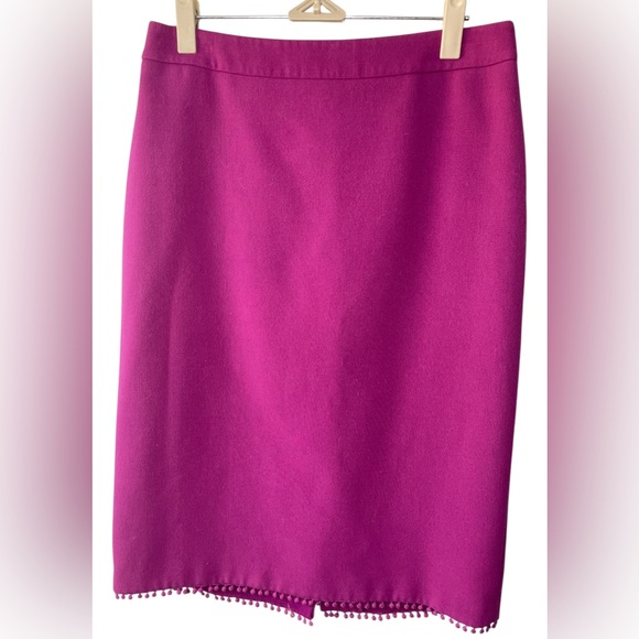 Ann Taylor Dresses & Skirts - Loft Raspberry Pencil Skirt